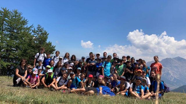 Primo turno dell’esperienza estiva di vita fraterna a Claviere