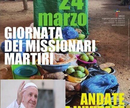 Giornata di preghiera e digiuno in memoria dei Missionari Martiri 2025