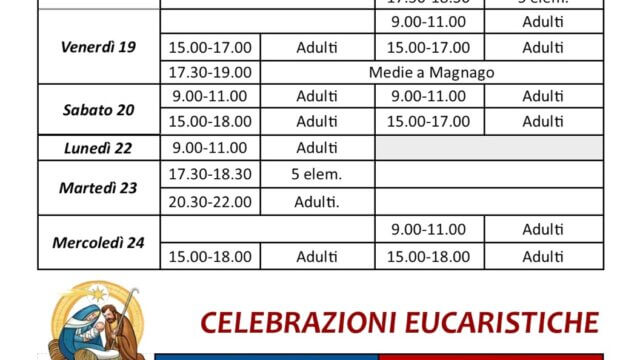 Calendario Dicembre 2025