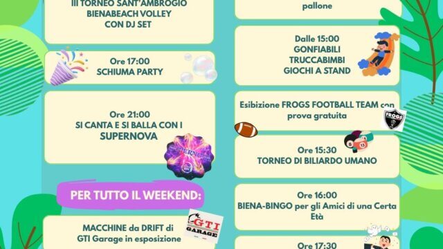 Festa Patronale di Bienate 2026
